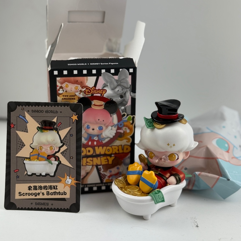 Dimoo Disney Scrooge's bathtub